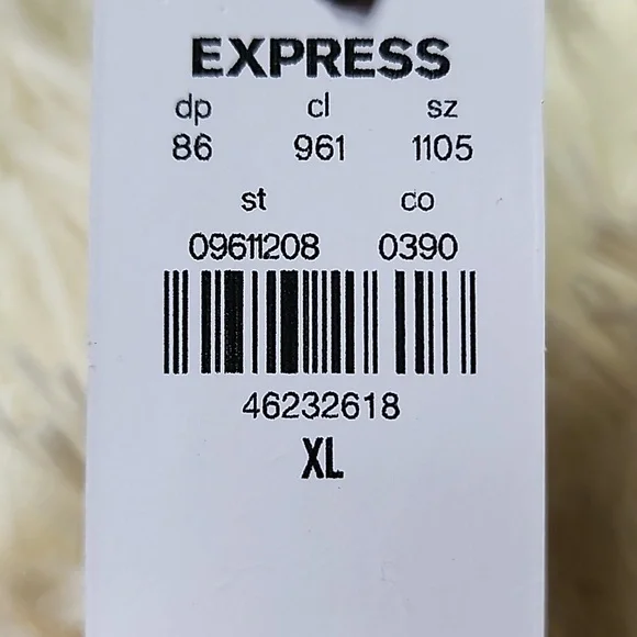 Express Teal Scoop Neck Blouse XL - Picture 5 of 5